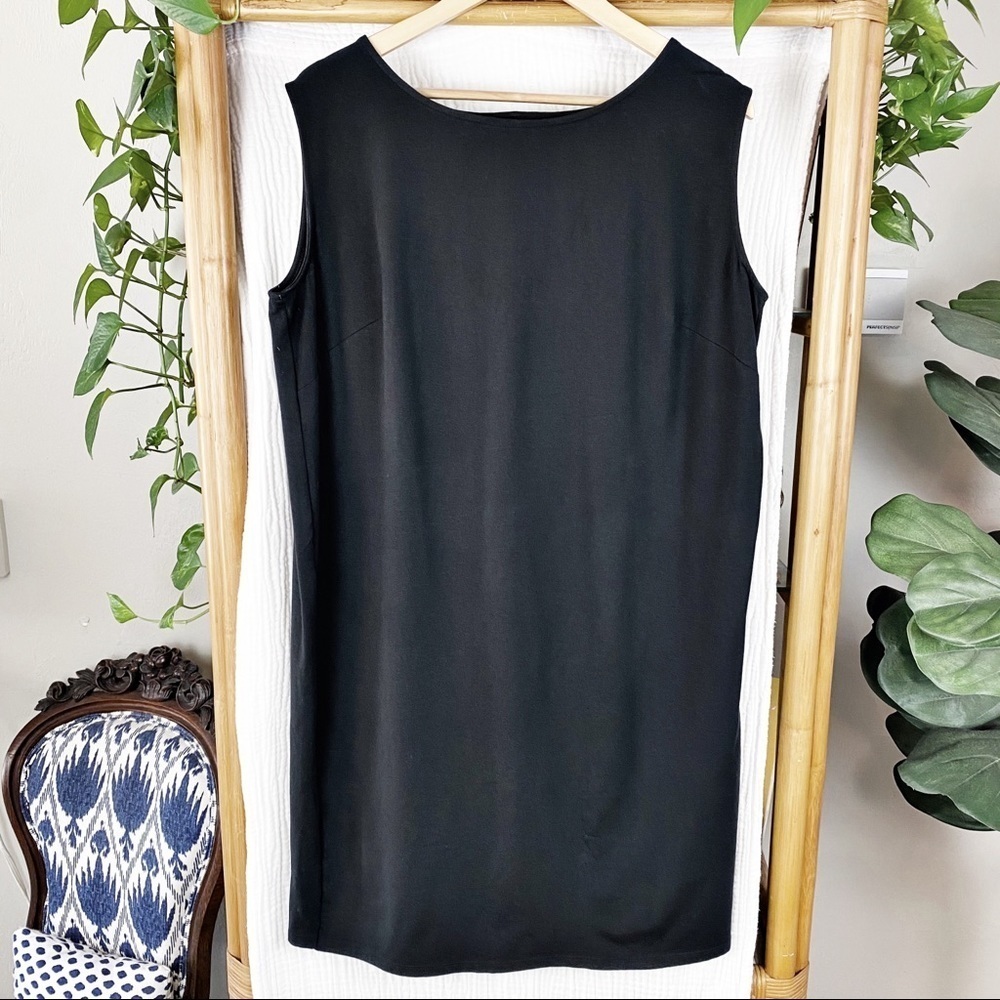 J.JILL  STRETCH SHEATH DRESS SLEEVELESS‎ MIDI DRESS​​​​​